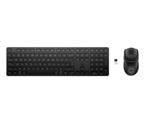 Bezdrátová klávesnice a myš HP 490C Multi-Device Dual-Mode - černá (BE1P9AA#BCM)
