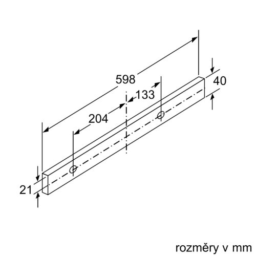 Bosch DFM064W55 výsuvná digestoř Serie 2 - Obrázek 2