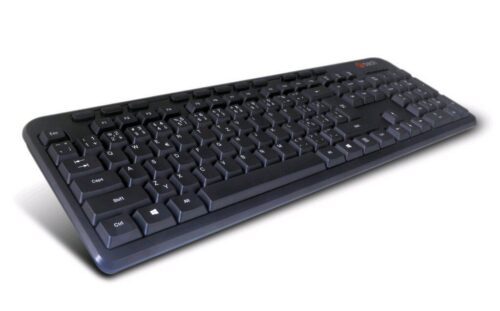 C-TECH KB-102M/Drátová USB/CZ-SK layout/Černá KB-102M-U-BL