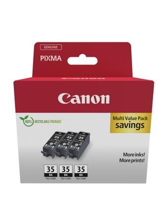 Canon cartridge PGI-35Bk Black (PGI35BK) Triple Pack / 3x Black / 3x9