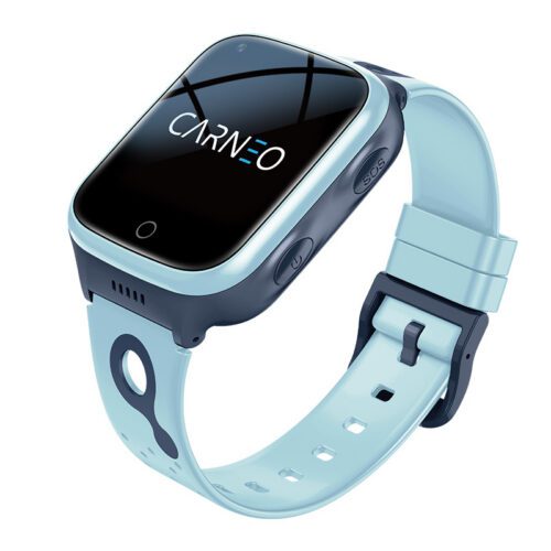Chytré hodinky CARNEO GUARDKID+ 4G Platinum  - modré