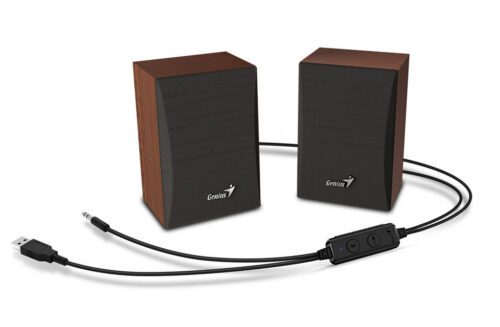 Genius SP-HF380/Stereo/3W/Hnědá 31730034400 - Obrázek 2