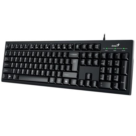 Genius Smart KB-100/Drátová USB/CZ-SK layout/Černá 31300005423
