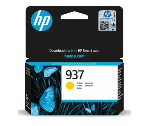 HP Ink Cartridge č.937 Yellow 4S6W4NE