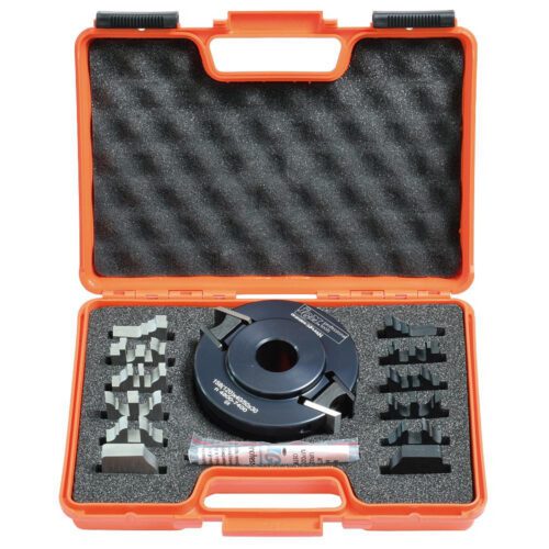 IGM Univerzální frézovací dvířková sada 7 kusová MAN - D120x40-50 d30 ALU F021-12030S01
