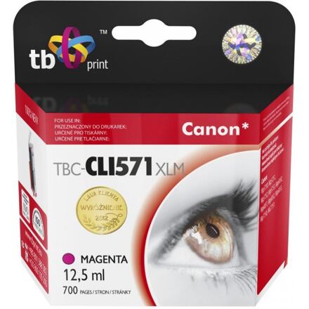 Ink. kazeta TB komp. s Canon CLI-571X