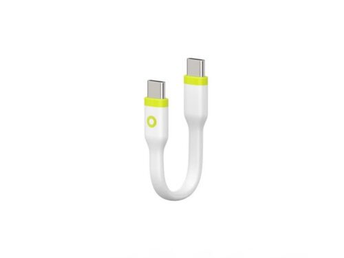 Kabel 60W Mobile Origin Compact USB-C / USB-C 10 cm - bílý - Obrázek 2