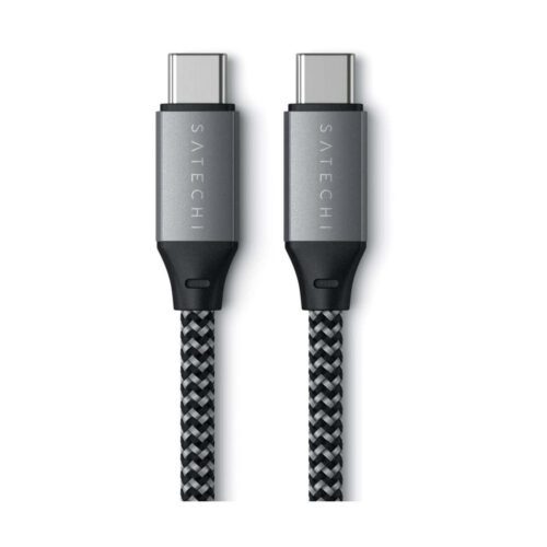 Kabel USB-C na USB-C Satechi 25 cm - vesmírně šedý - Obrázek 2