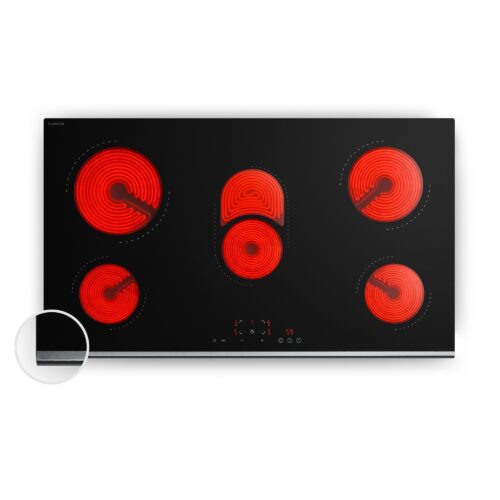 Klarstein Sklokeramická varná deska Verosteel | Minimalistická