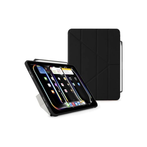 Kryt na iPad Pro 13" (24/25) Pipetto Origami No3 Pencil Case - tmavě modrý