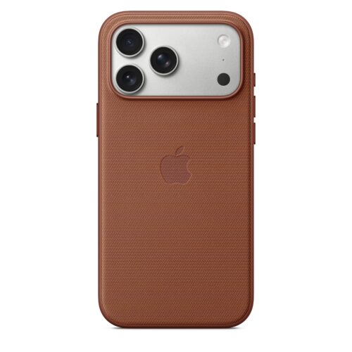Kryt na iPhone 17 Pro Max z tkaniny TechWoven Apple s MagSafe - siensky hnědý - Obrázek 2