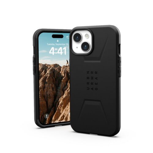 Kryt pro iPhone 15 UAG Civilian MagSafe - černý - Obrázek 2