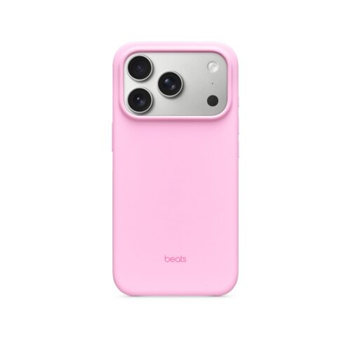 Kryt pro iPhone 17 Pro Beats s MagSafe a ovladačem fotoaparátu - oblázkově růžový