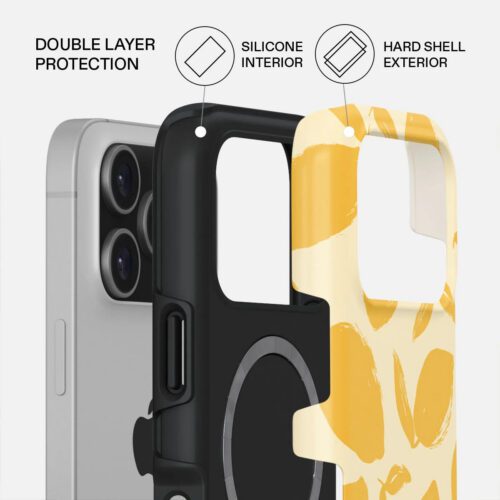 Kryt pro iPhone 17 Pro Burga Lemon Tart Tough MagSafe Case - citrón - Obrázek 2
