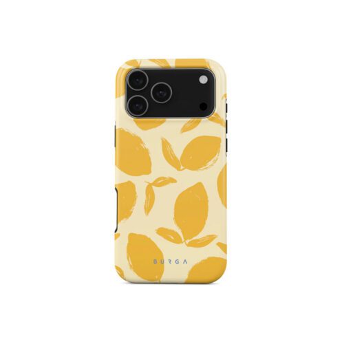 Kryt pro iPhone 17 Pro Burga Lemon Tart Tough MagSafe Case - citrón
