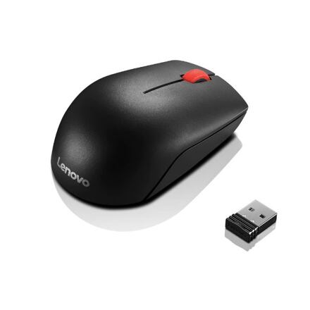 Lenovo Essential/Cestovní/Optická/Bezdrátová USB/Černá 4Y50R20864