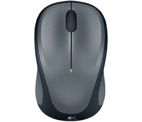 Logitech M235/Cestovní/Optická/1 000 DPI/Bezdrátová USB/Šedá