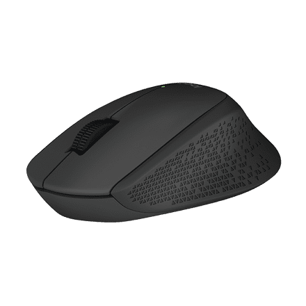 Logitech M280/Ergonomická/Optická/Pro praváky/1 000 DPI/Bezdrátová USB/Černá 910-004287