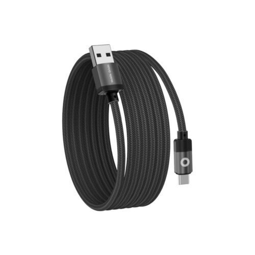 Magnetický 27W nabíjecí kabel Mobile Origin Original Cable USB-A / USB-C 1 m - černý - Obrázek 2