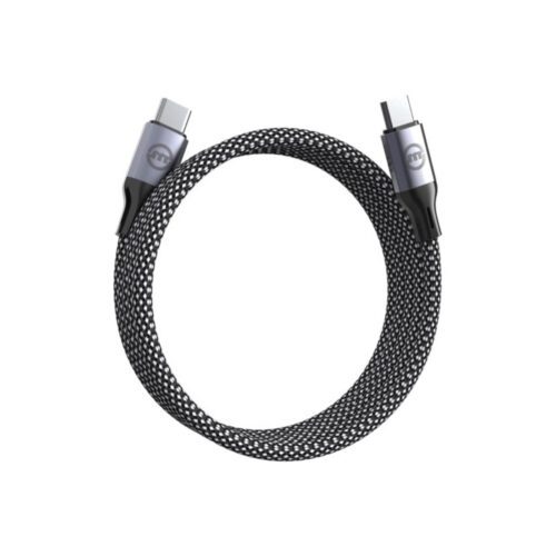 Magnetický kabel USB-C na USB-C Mobile Origin 1 m - černý