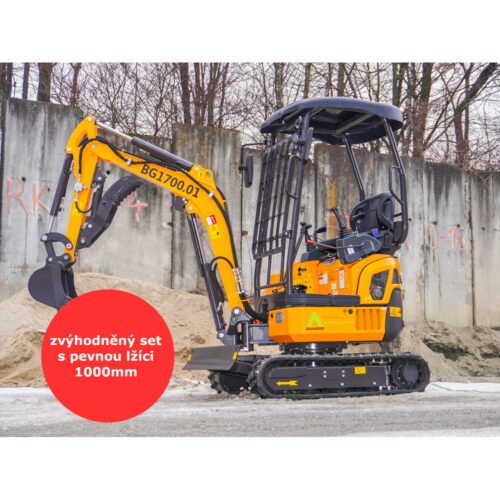 Minibagr Baugarden BG1700.01 Kubota