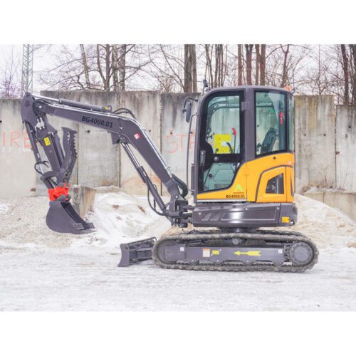 Minibagr Baugarden BG4000.01 Kubota lžíce 500mm
