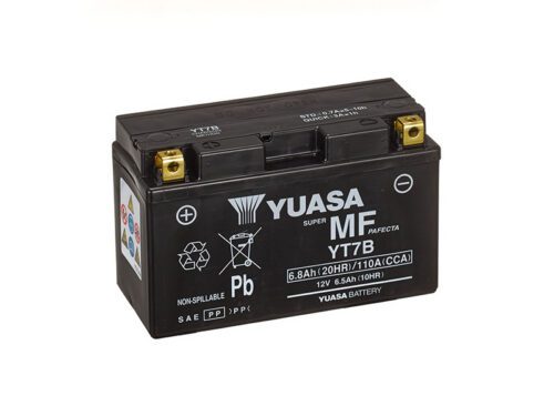 Motobaterie YUASA YT7B (factory activated)