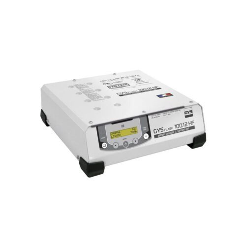 Multifunkční nabíječka autobaterií GYS GYSFLASH 100.12 HF (5m kabely) 029415