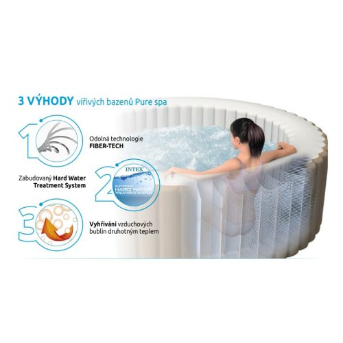 Nafukovací vířivka Intex Pure Spa - Bubble HWS - 28404EX/28426EX 11400217 - Obrázek 2