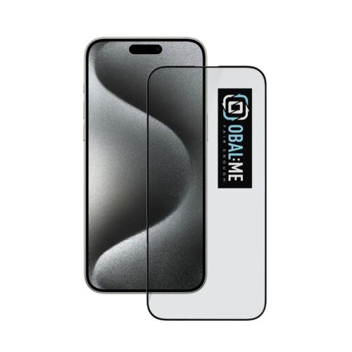 OBAL:ME 5D Tvrzené Sklo pro Apple iPhone 16 Pro Max Black 57983121980
