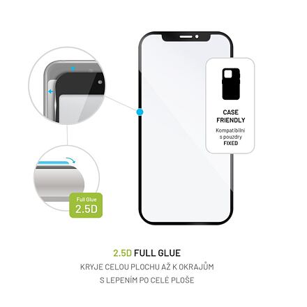 Ochranné tvrzené sklo FIXED Full-Cover pro Xiaomi Redmi Note 13 Pro 5G/POCO X6 5G