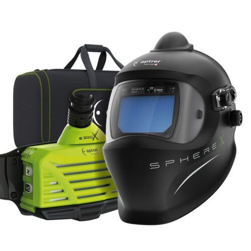 Optrel Ready to weld set Sphere X CLT Pure Air (e3000X)  černá + e3000X PAPR 4530.055