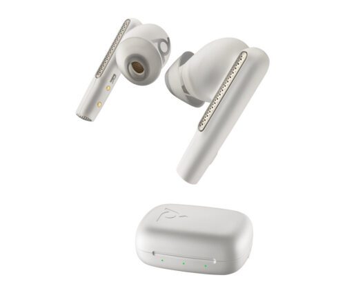 Poly Voyager Free 60 MS White Sand + BT700 USB-C (7Y8L6AA)