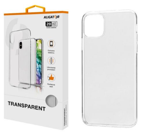 Pouzdro TRANSPARENT ALIGATOR Apple iPhone 11 Pro Max PTA0034