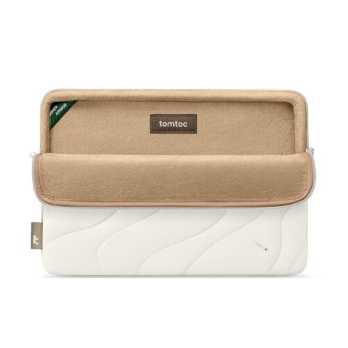 Pouzdro pro MacBook 13" tomtoc Terra-A27 Laptop Sleeve - bílá - Obrázek 2