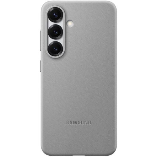 Samsung Ochranný kryt z veganské kůže pro Galaxy S25 barva Gray EF-VS931PJEGWW