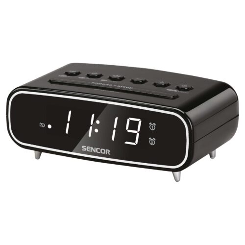 Sencor SRC 2600 B Radiobudík PLL FM rádio s 10 předvolbami