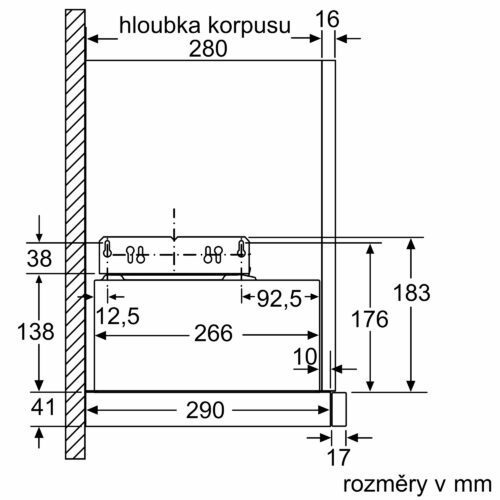 Siemens LI63LB526 výsuvná digestoř iQ100 - Obrázek 2