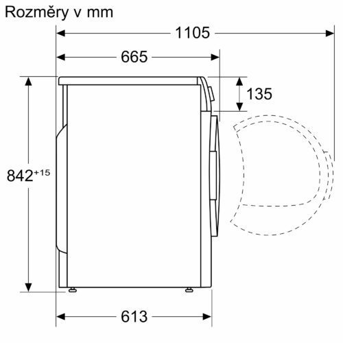 Siemens WQ46B2DNCS sušička prádla iQ700 - Obrázek 2