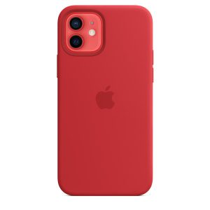 Silikonový MagSafe kryt na iPhone 13 - RED