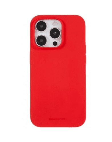 Silikonový kryt na iPhone 12 Pro Max - RED