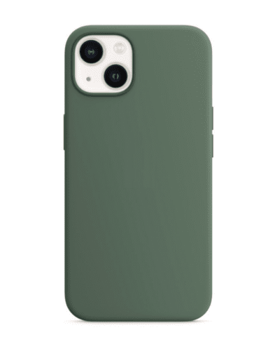 Silikonový kryt na iPhone 14 Pro - OLIVE