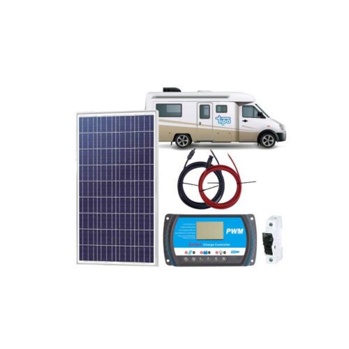 Solární sestava Karavan SOLARFAM 200Wp celočerný 04280283