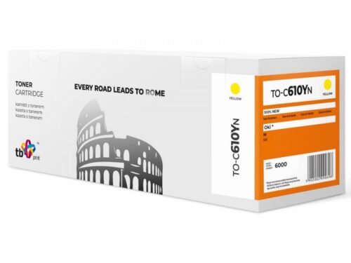 Toner TB kompat. s OKI C610 Yellow