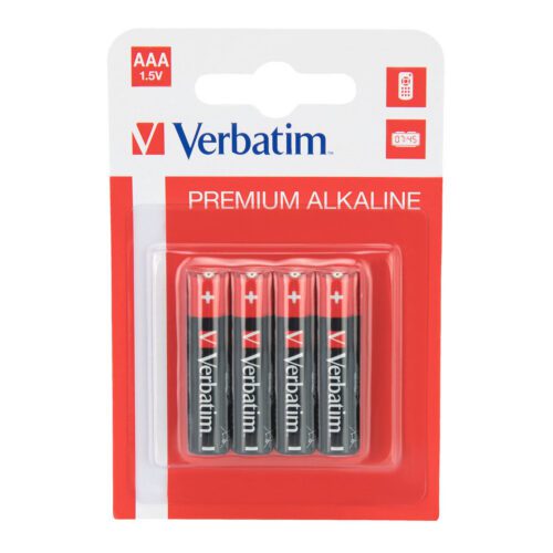 Verbatim Alkalické baterie AAA 49920