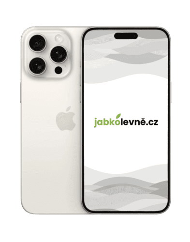 iPhone 15 Pro 256GB (Stav A) Bílý Titan MTUW3SX/A