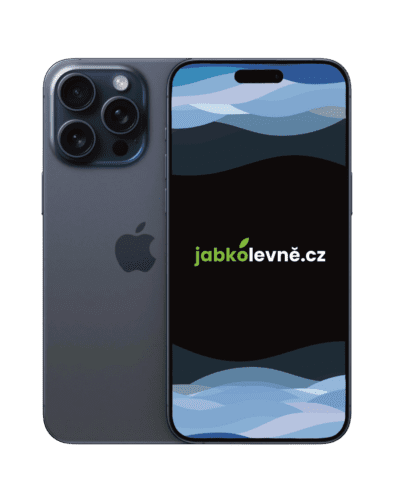 iPhone 15 Pro 512GB (Stav A/B) Modrý Titan MTV03SX/A