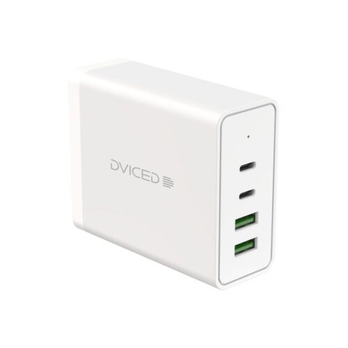 100W stolní nabíječka GaN Dviced 2× USB-A