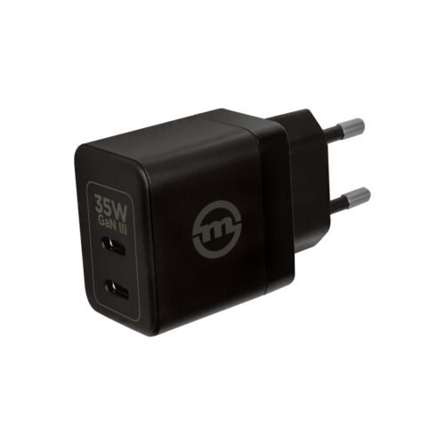 35W nabíjecí adaptér Mobile Origin GaN III Super Charger 2x USB-C - černý