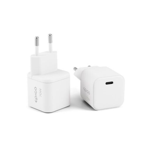 70W adaptér Epico UltraBoost Micro AVS GaN EA70b - bílý - Obrázek 2